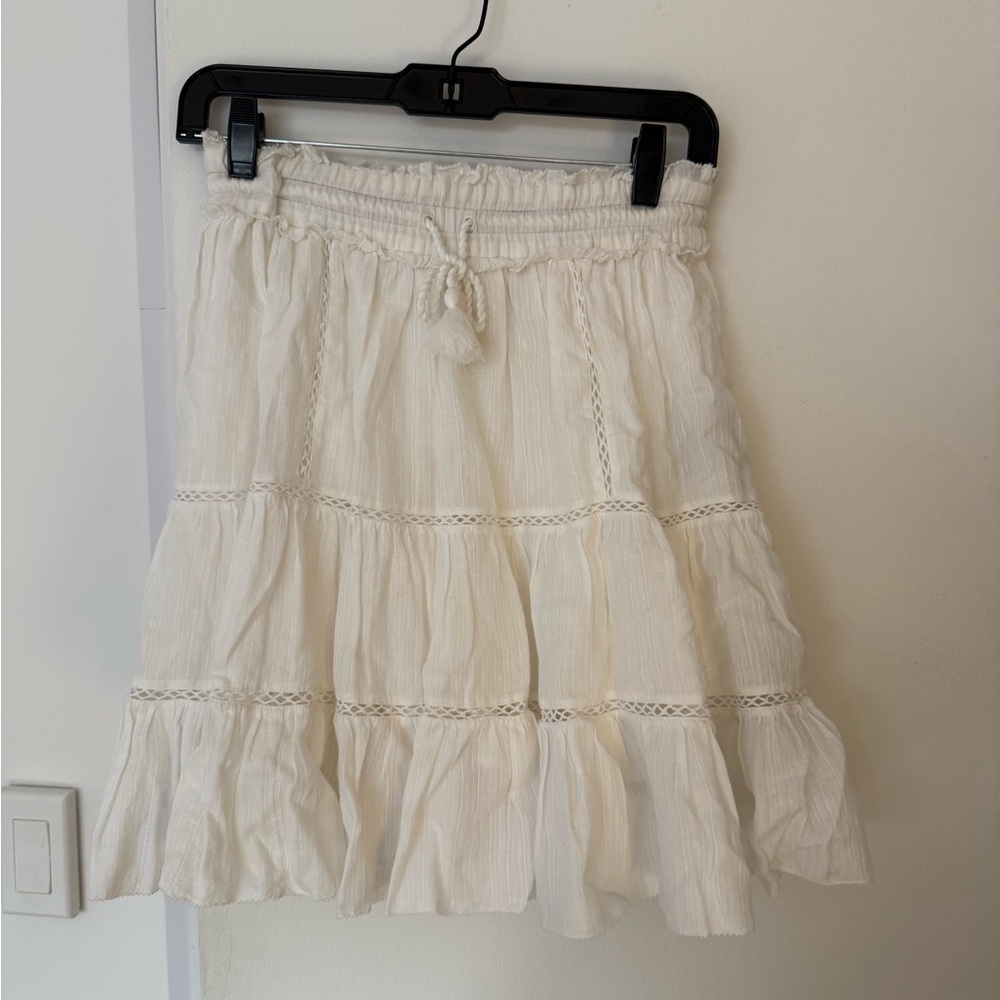 Isabel Marant White Mini Skirt